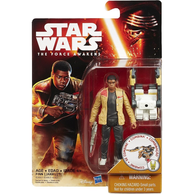 Figura Articulada Finn Jakku Star Wars VII Snow/Desert Hasbro