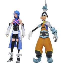 Figuras Articuladas Aqua y Goofy Kingdom Hearts Diamond Select 18 cm