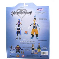 Figuras Articuladas Aqua y Goofy Kingdom Hearts Diamond Select 18 cm