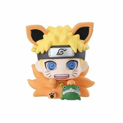 Pack 2 figuras Maneki-Neko y Maneki Kyubi 4 cm Naruto Sasuke