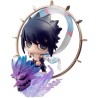 Pack 2 figuras Naruto Fujin y Sasuke Raijin 6 cm Megahouse Naruto Shippuden Petit Chara