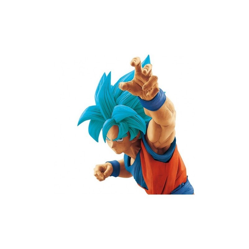 Figura Goku Super Saiyan God 24 cm Dragon Ball Super Big Size Banpresto (Caja exterior un poco deteriorada)
