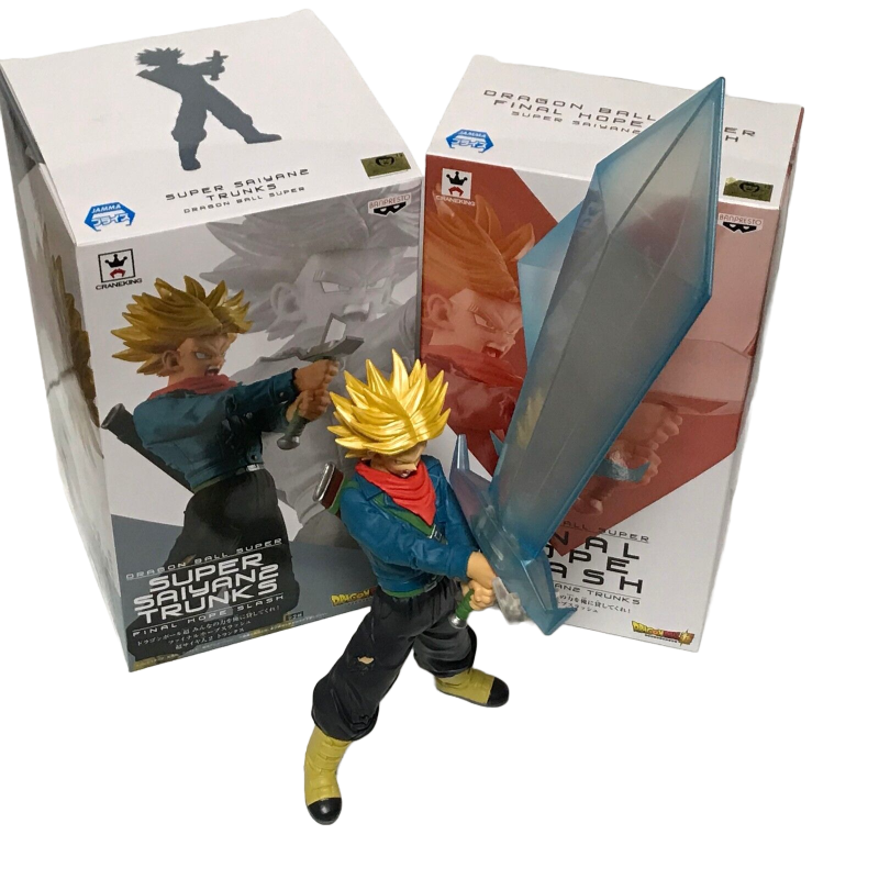 Figura Super Saiyan Trunks + Espada Dragon Ball Super Banpresto