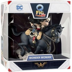 Figura QFig Max Wonder Woman en Caballo 15 cm DC