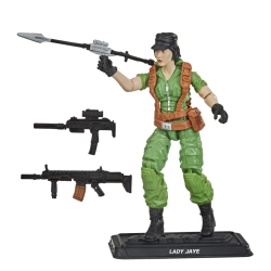 Figura Articulada Retro Lady Jaye G.I.JOE 12 cm Hasbro