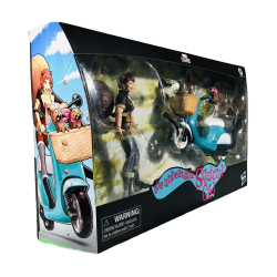 Figura Articulada Chica Ardilla y Motocicleta 15 cm Marvel Legends