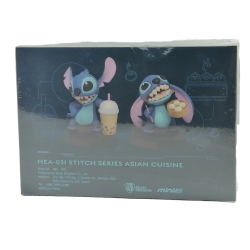 Pack 2 Figuras Stitch 10 cm Asian Cuisine Lilo & Stitch Disney