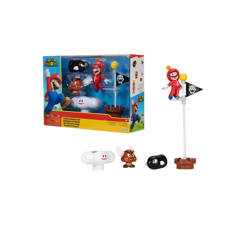 Set Diorama Nube Super Mario