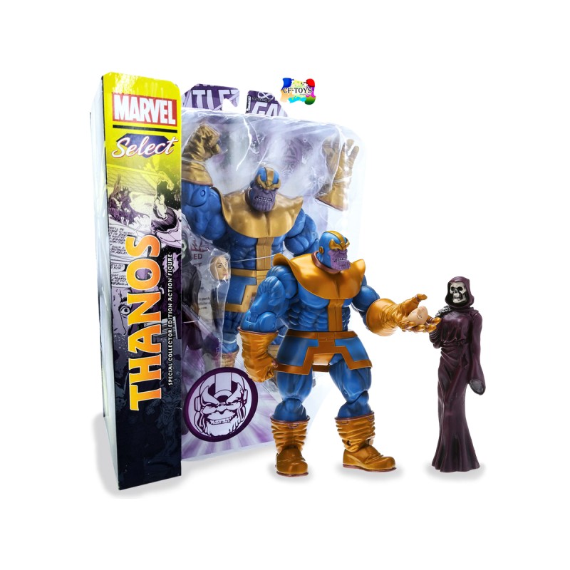 Figura Articulada Thanos 19 cm Marvel Select