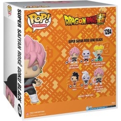 Figura POP Jumbo Super Saiyan Rosé Goku Black con guadaña de ki Dragon Ball Super