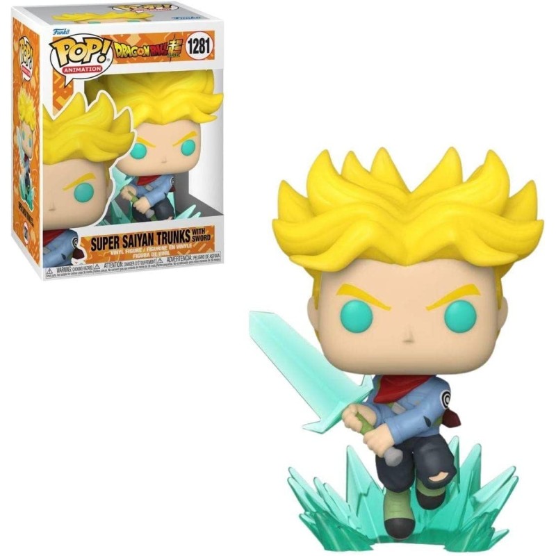 Figura POP Super Saiyan Trunks con Espada Dragon Ball Super