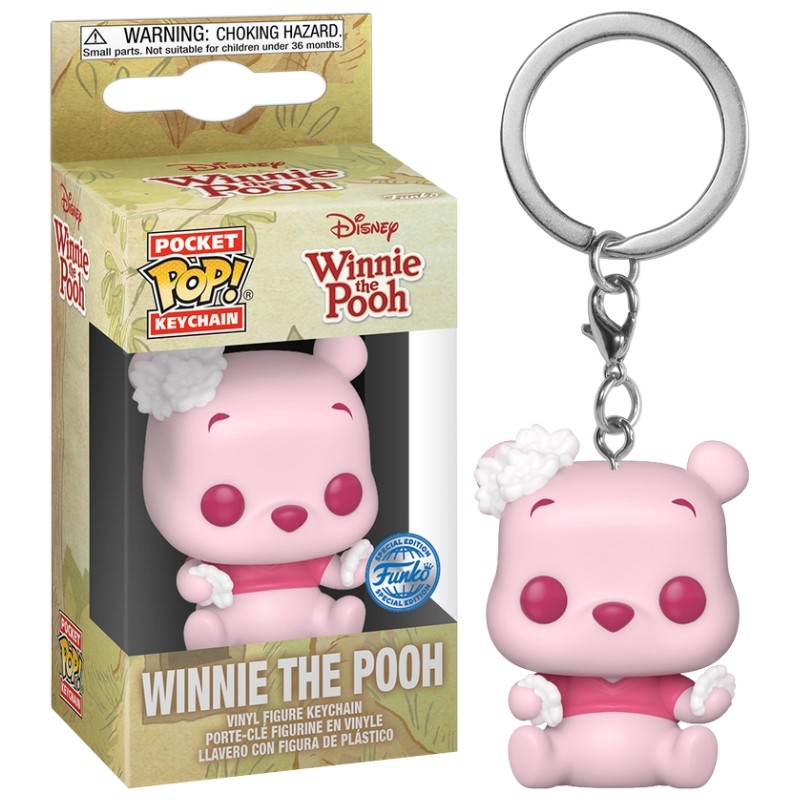 Llavero POP Winnie the Pooh Rosa Disney