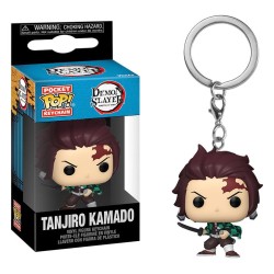 Llavero POP Tanjiro Kamado con nichirin Demon Slayer