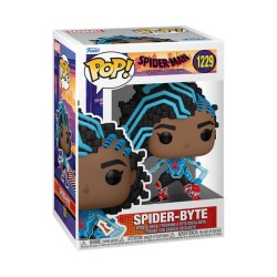 Figura POP Spider-Byte Spider-Man Across the Spider-Verse Marvel