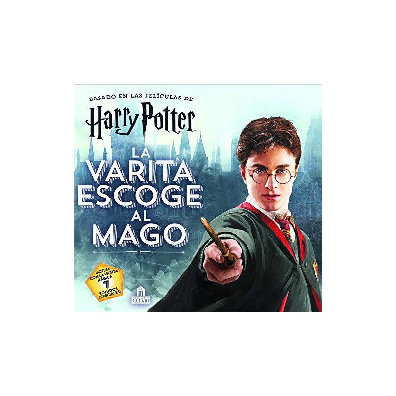 Libro Harry Potter La Varita escoge al Mago (Incluye Varita)