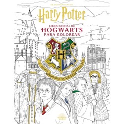 Libro Oficial de Hogwarts para Colorear Harry Potter