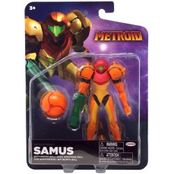 Figura Articulada Samus con Morfosfera Metroid Jakks