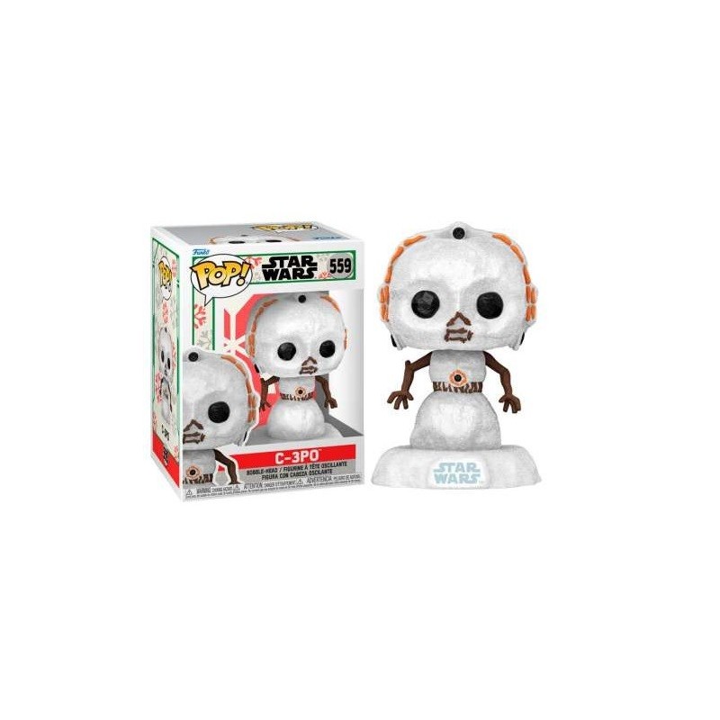 Figura POP C-3PO Muñeco Nieve Star Wars