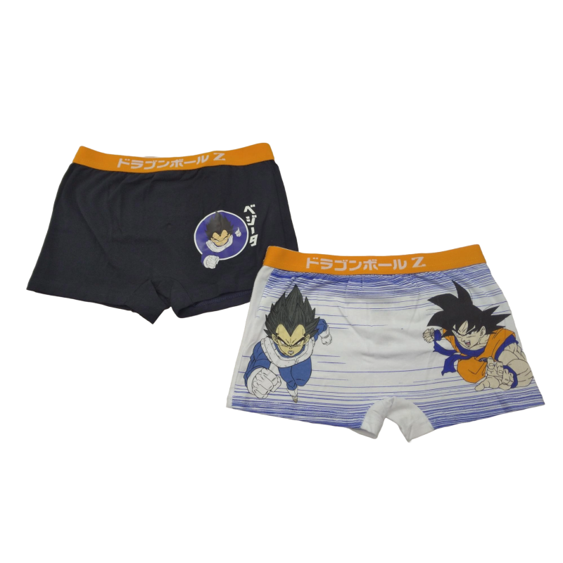 Pack 2 Boxers Niño Goku y Vegeta Dragon Ball Z