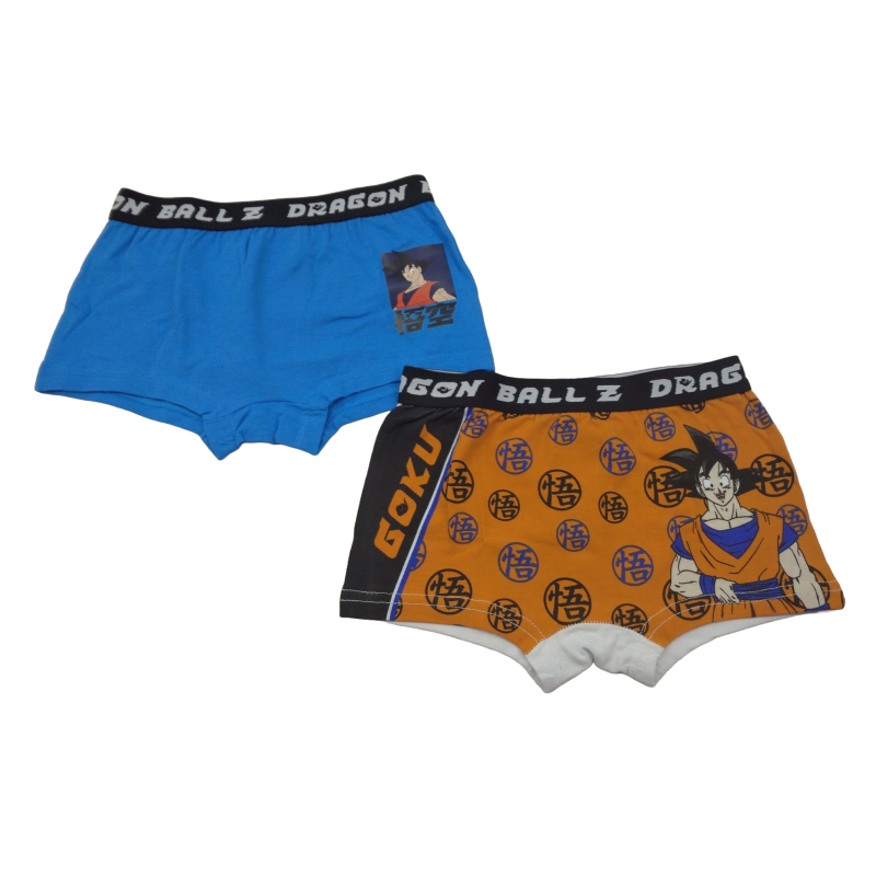 Pack 2 Boxers Niño Goku Dragon Ball Z