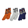 Pack 3 Calcetines Naranja, Blanco y Azul Dragon Ball Z