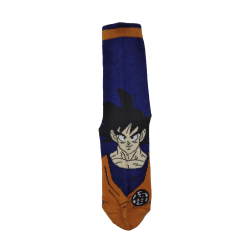 Pack 3 Calcetines Goku Saiyan Blanco, Gris y Azul Dragon Ball Super