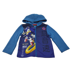 Chaqueta Chandal Niño Azul Claro Sonic