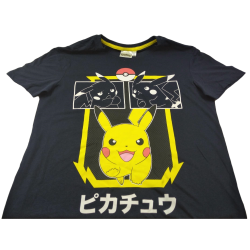 Camiseta Azul Pikachu Pokémon