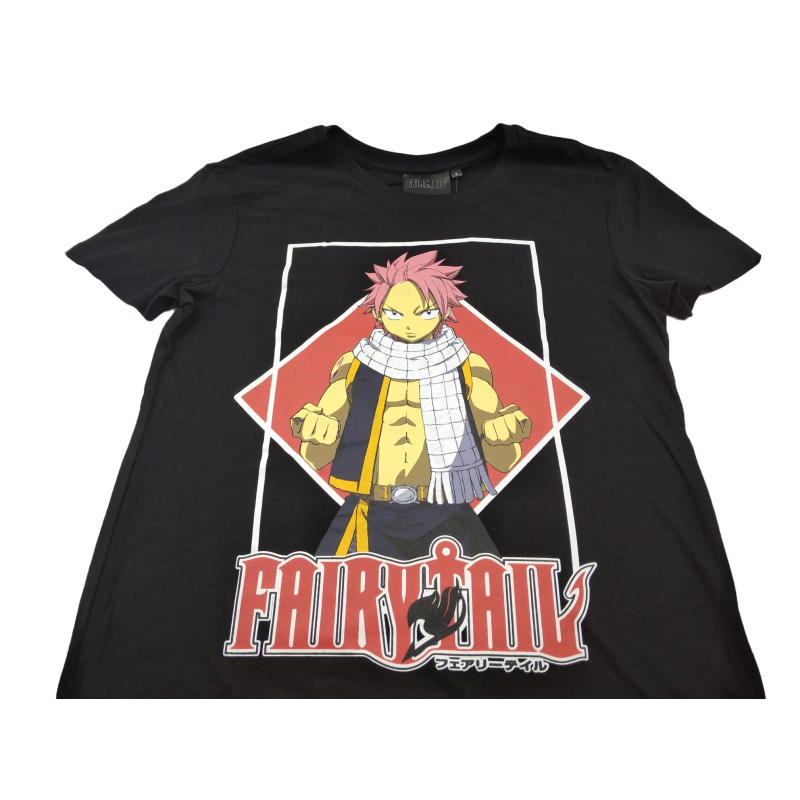 Camiseta Negra Fairy Tail