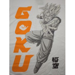 Camiseta Blanca Goku Dragon Ball Z