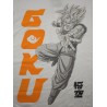 Camiseta Blanca Goku Dragon Ball Z