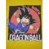 Camiseta Manga Larga Niño Amarilla Goku Dragon Ball