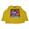 Camiseta Manga Larga Niño Amarilla Goku Dragon Ball