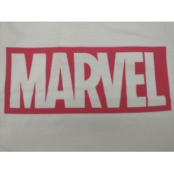 Camiseta Manga Larga Niño Blanca Marvel