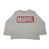 Camiseta Manga Larga Niño Blanca Marvel