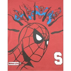 Camiseta Manga Larga Niño Roja Spider-Man Marvel