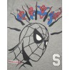 Camiseta Manga Larga Niño Gris Spider-Man Marvel