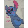 Camiseta Manga Larga Niña Blanca Stitch Disney