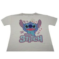 Camiseta Blanca Stitch Lilo...