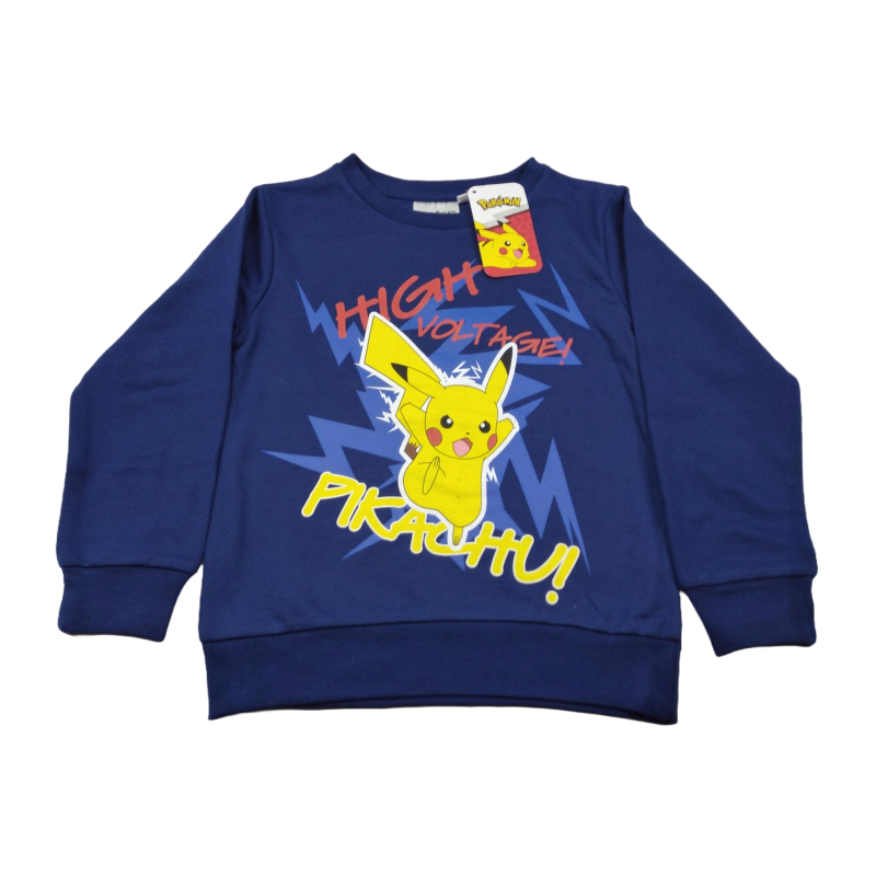 Sudadera Azul Niño Pikachu Pokémon