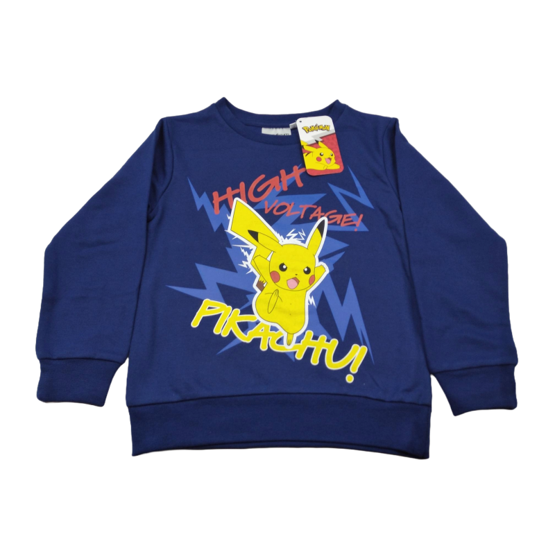 Sudadera Niño Azul Pikachu Pokémon