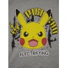 Sudadera Capucha Niño Gris Pikachu Pokémon