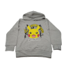 Sudadera Capucha Niño Gris Pikachu Pokémon