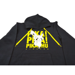 Sudadera Capucha Azul Oscura Pikachu Pokémon