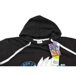 Sudadera Capucha Negra Goku Dragon Ball Super