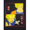 Sudadera Capucha Azul Oscura Goku y Vegeta Dragon Ball Z