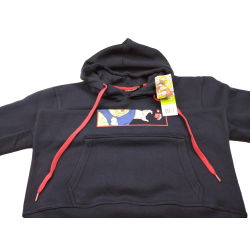 Sudadera Capucha Azul Oscura Goku y Vegeta Dragon Ball Z