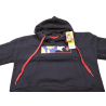 Sudadera Capucha Azul Oscura Goku y Vegeta Dragon Ball Z