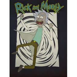 Sudadera Capucha Azul Oscura Rick Rick and Morty