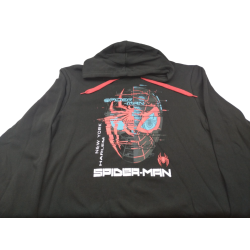 Sudadera Capucha Negra Spider-Man Marvel